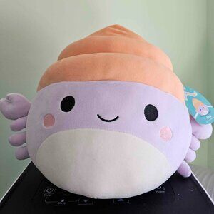 NWT 12" Arco the purple hermit crab Squishmallow